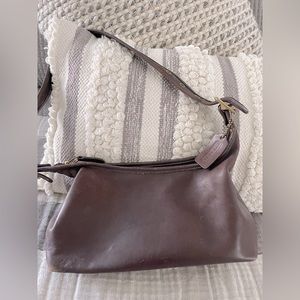Brown Leather Coach Purse
